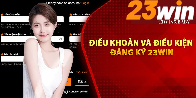 Các điều kiện người chơi cần đáp ứng khi đăng ký 23WIN