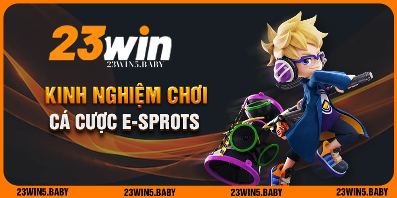 Kinh nghiệm chơi cá cược e-sports 23WIN dưới đây sẽ tạo điều kiện cho bạn dễ thắng hơn