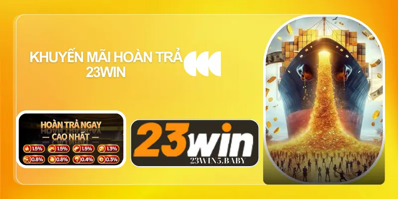 Khuyến mãi hoàn trả 23WIN