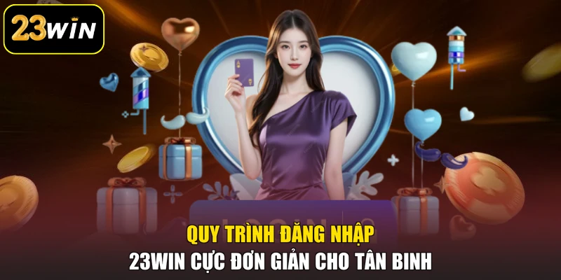 Đăng nhập 23win Quy trình đăng nhập 23win cực đơn giản cho tân binh