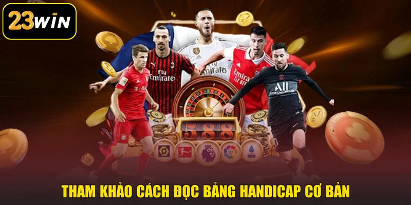 Kèo Châu Á 23win - Khái Niệm Và Cách Đọc Chuẩn Xác Tham khảo cách đọc bảng Handicap cơ bản
